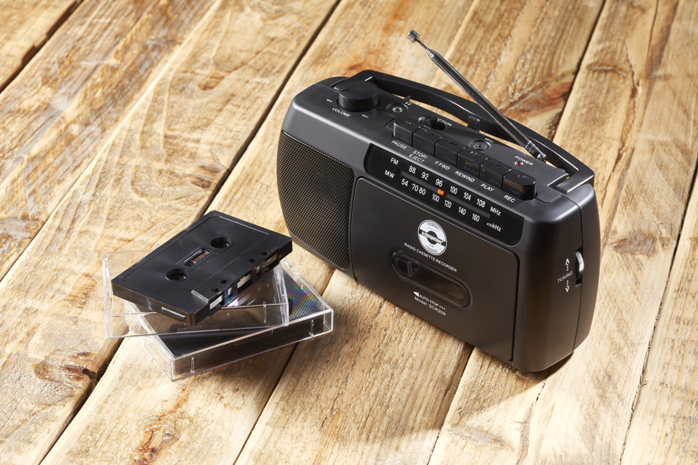 Easy to See Radio Cassette Recorder / Player